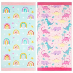 B&M Children's Beach Towel - Dinosaur -Home Discount Store 393914 childrens beach towel group 2