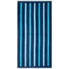 B&M Adult's Beach Towel - Blue Stripes -Home Discount Store 393917 adult printed beach towel blue stripe 3