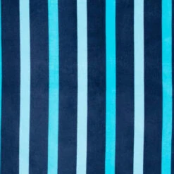 B&M Adult's Beach Towel - Blue Stripes 9 B&M Adult's Beach Towel - Blue Stripes -Home Discount Store 393917 adult printed beach towel blue stripe 4