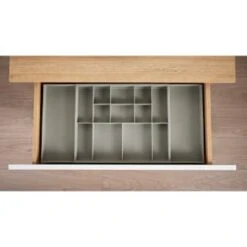 B&M Expandable Drawer Organiser -Home Discount Store 393927 expandable drawer organiser grey 2