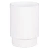 Simply Everyday Matte White Tumbler -Home Discount Store 394002 matte tumbler white