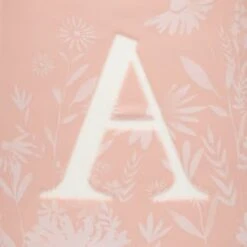 B&M Floral Alphabet Mug (Assorted) -Home Discount Store 394397 floral alphabet mug pink a 2
