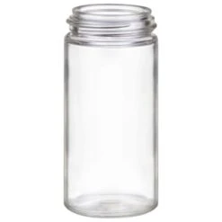 B&M Set Of 4 Glass Spice Jars With Bamboo Wood Base -Home Discount Store 394437 set of 4 glass spice jars with bamboo wood lid and base 4