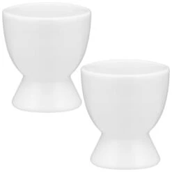 B&M Ceramic Egg Cups 2pk -Home Discount Store 394615 pack of 2 ceramics egg cups 2