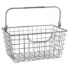 B&M Basket With Handles - Grey -Home Discount Store 394683 basket with handle gey