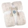 B&M Simply Two Tone Teddy Throw - Natural 1 B&M Simply Two Tone Teddy Throw - Natural -Home Discount Store 394924 simply two tone teddy throw natural