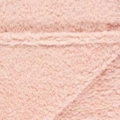 B&M Simply Two Tone Teddy Throw - Blush -Home Discount Store 394927 simply plain teddy throw blush 3