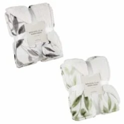 Winston Green Leaf Sherpa Throw 11 Winston Green Leaf Sherpa Throw -Home Discount Store 394976 394948 winston leaf sherpa throw group 1