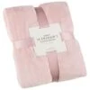 Large Blush Fleece Throw -Home Discount Store 394985 large blush fleece throw 5