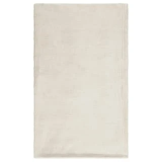 Large Cream Fleece Throw 5 Large Cream Fleece Throw - Image 3