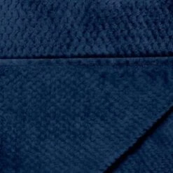 Simply Everyday Oversized Waffle Throw - Navy -Home Discount Store 394990 simply oversized waffle throw navy 2