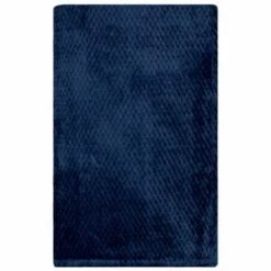 Simply Everyday Oversized Waffle Throw - Navy -Home Discount Store 394990 simply oversized waffle throw navy 3