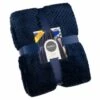 Simply Everyday Oversized Waffle Throw - Navy -Home Discount Store 394990 simply oversized waffle throw navy 4