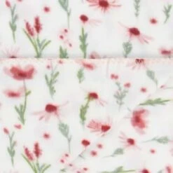 Simply Floral Polar Fleece Throw 2pk -Home Discount Store 395002 simply super soft throws 2pk blush floral 4