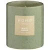 B&M Ceramic Wax Candle - Sugared Mandarin -Home Discount Store 395074 ceramic candle green