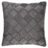 Basket Weave Charcoal Cushion 2 Basket Weave Charcoal Cushion -Home Discount Store 395351 basket weave cushion charcoal