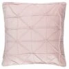 Geo Velvet Cushion - Blush -Home Discount Store 395353 geo velvet cushion blush