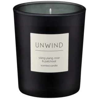 B&M Unwind Scented Candle - Ylang Ylang & Rose & Patchouli 3 B&M Unwind Scented Candle - Ylang Ylang & Rose & Patchouli