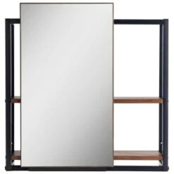 Tromso Bathroom Mirror Cabinet -Home Discount Store 395661 tromso single mirror
