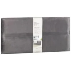 B&M Velvet Storage Box - Grey -Home Discount Store 395861 velvet storage box grey