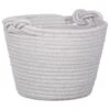B&M Cara Rope Basket With Handle - Grey -Home Discount Store 395880 cara rope basket with handle grey