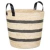 B&M Striped Basket - Mono -Home Discount Store 395928 mono stripe basket1