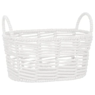 B&M Rope Basket - White 3 B&M Rope Basket - White