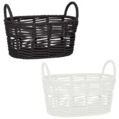 B&M Rope Storage Basket - Black 5 B&M Rope Storage Basket - Black -Home Discount Store 395981 rope basket group