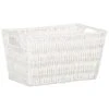B&M Paper Rope Basket - White -Home Discount Store 395987 paper rope basket white