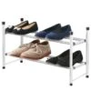 Spaceways Extendable 2 Tier Shoe Rack