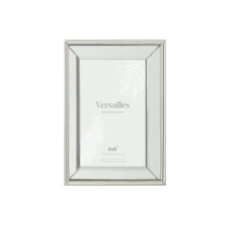 B&M Mirror Glass Photo Frame 6x4" -Home Discount Store 396350 mirror glass frame 4x6 1