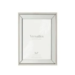 B&M Mirror Glass Photo Frame 5x7" -Home Discount Store 396353 mirror glass frame 5x7 1