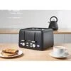 Goodmans Toaster 4 Slice - Matt Black -Home Discount Store 396477 goodmans toaster 4 slice matt black