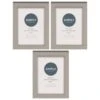 Simply Everyday 4 X 6" Block Frames 3pk - Grey 1 Simply Everyday 4 X 6" Block Frames 3pk - Grey -Home Discount Store 396578 3pk simply everyday block frames 4x6 grey
