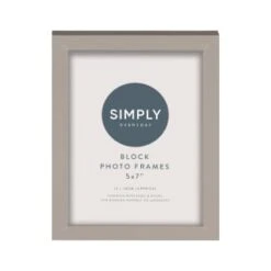 Simply Everyday 5 X 7" Block Frames 3pk - Grey -Home Discount Store 396674 3pk simply everyday block frames 5x7 grey 3