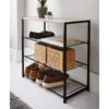 B&M Michigan 4 Tier Multi Purpose Shoe Storage 1 B&M Michigan 4 Tier Multi Purpose Shoe Storage -Home Discount Store 396735 michigan 4 tier multipurpose shoe storage