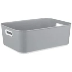 Anti Slip Large Storage Box - Grey