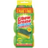 Elbow Grease - Dish Brush Refill Sponges 3pk -Home Discount Store 398490 elbow grease dish brush refill sponges 3pk