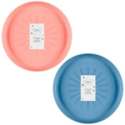 Simply Kids Colour Plates 6pk - Pastel -Home Discount Store 398566 398569 6pk simply kids colour plates group 1