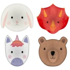 Kids Animal Shaped Plate - Bear -Home Discount Store 398586 kids animal shaped plates group